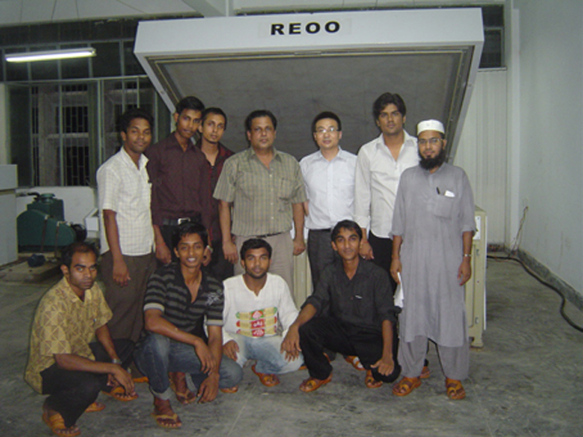 2011 Aug we installed solar panel manufacturing machine in Bangladesh(图3)