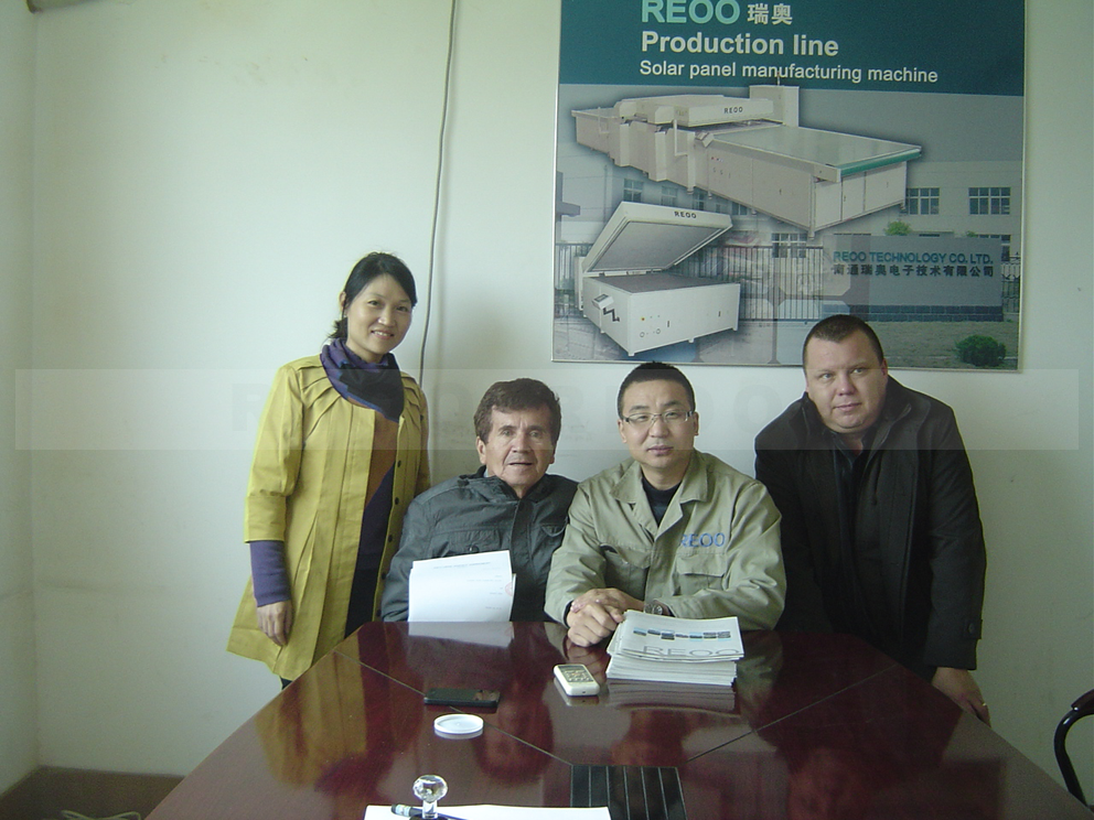 2011 Apri 23 Mexico customer visited REOO Technology(图2)