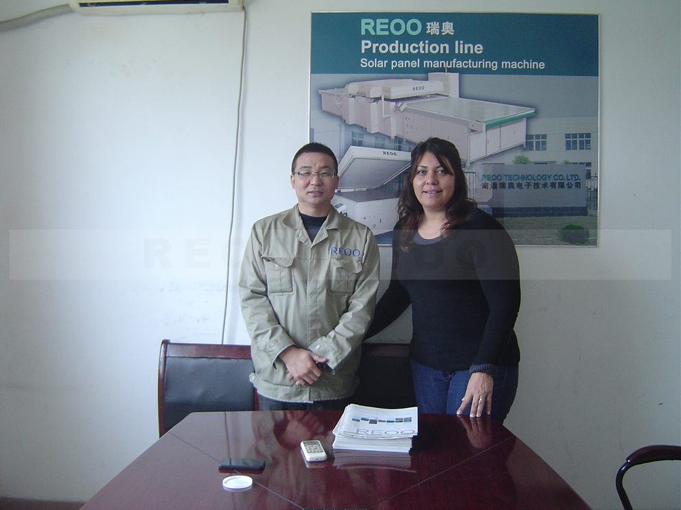 2011 Apri 23 Mexico customer visited REOO Technology(图1)