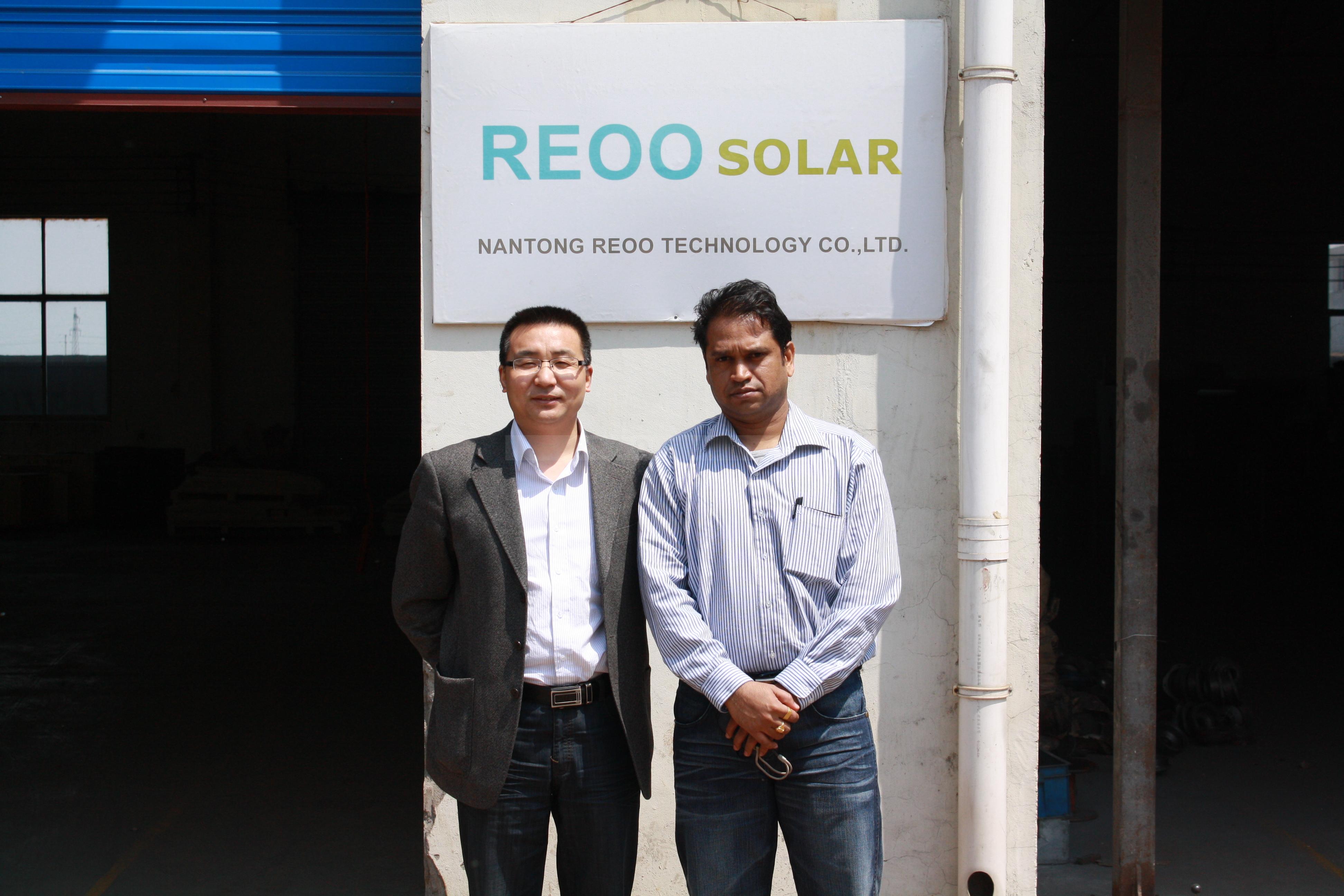 2012 June 21 India customer vsited REOO Technology(图1)