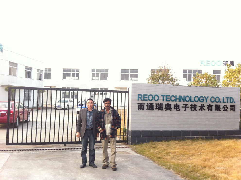 2013 Apr 25 India customer visited REOO Technology(图1)