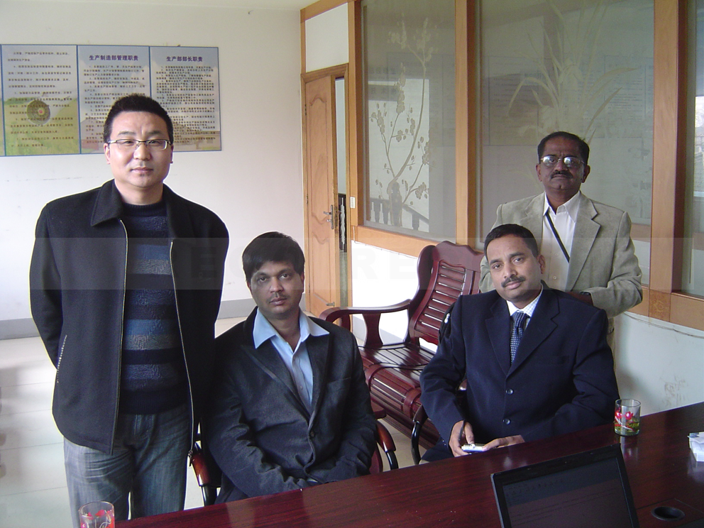 2013 May 12 India customer visited REOO Technology(图1)