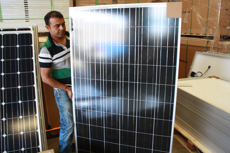 2013 June we installed solar panel production line in Australia(图5)