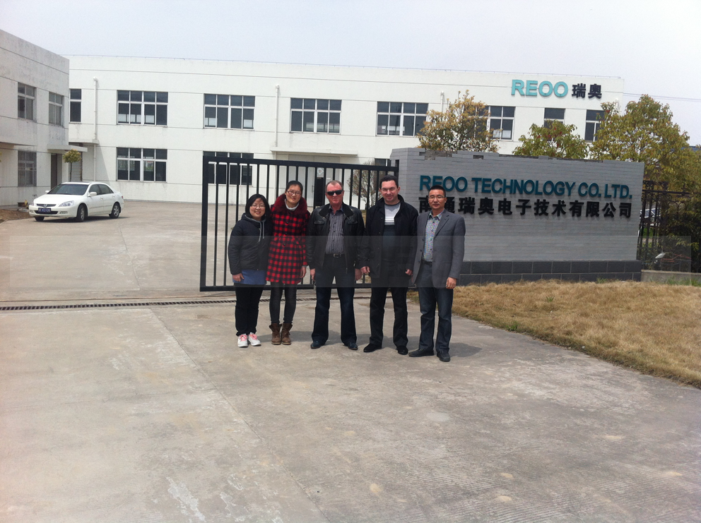 2014 Feb 26 Kzakhstan customer visited REOO Technology(图1)