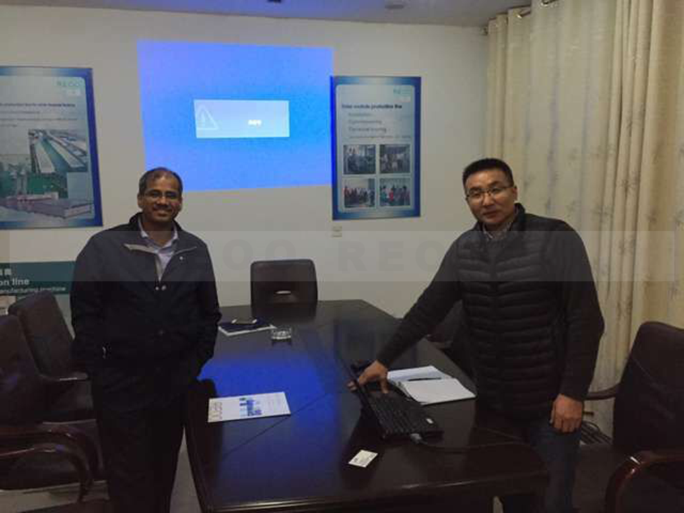 2015 Oct 20 India customer visited REOO Technolgy(图2)