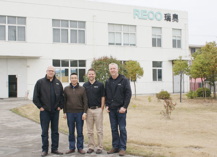 2015 Apr 15 America customer visited REOO Technology(图1)