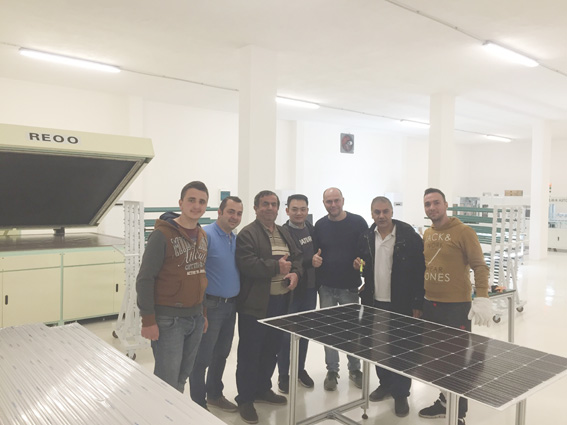 2019 March 20 Install solar panel machines in Albania(图7)